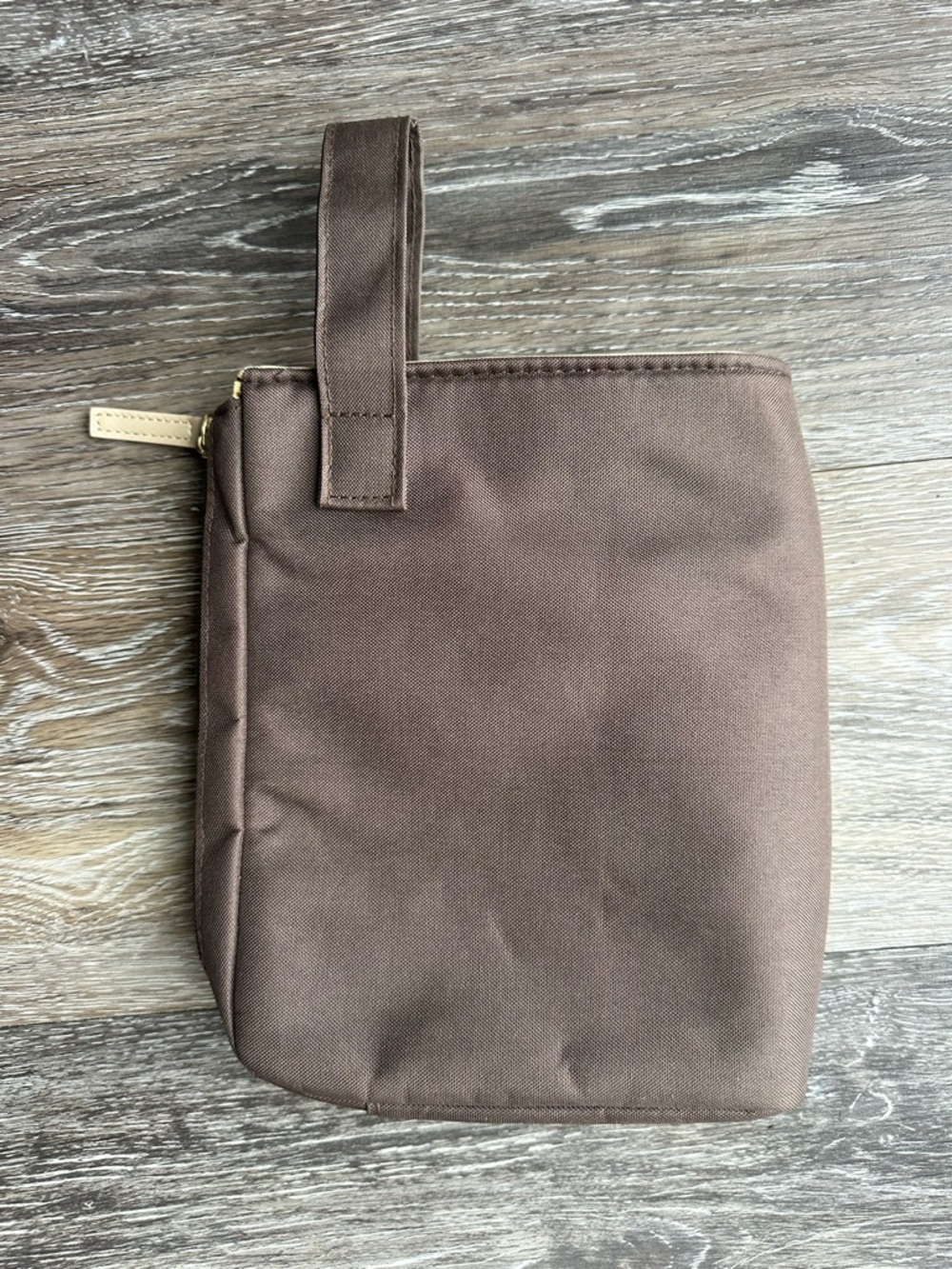 Bvlgari Brown Travel Cosmetic Toiletries Zip Pouch - Picture 4 of 8